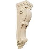 Ekena Millwork CORW09X10X34TRRW Super Jumbo Traditional Wood Corbels, 9