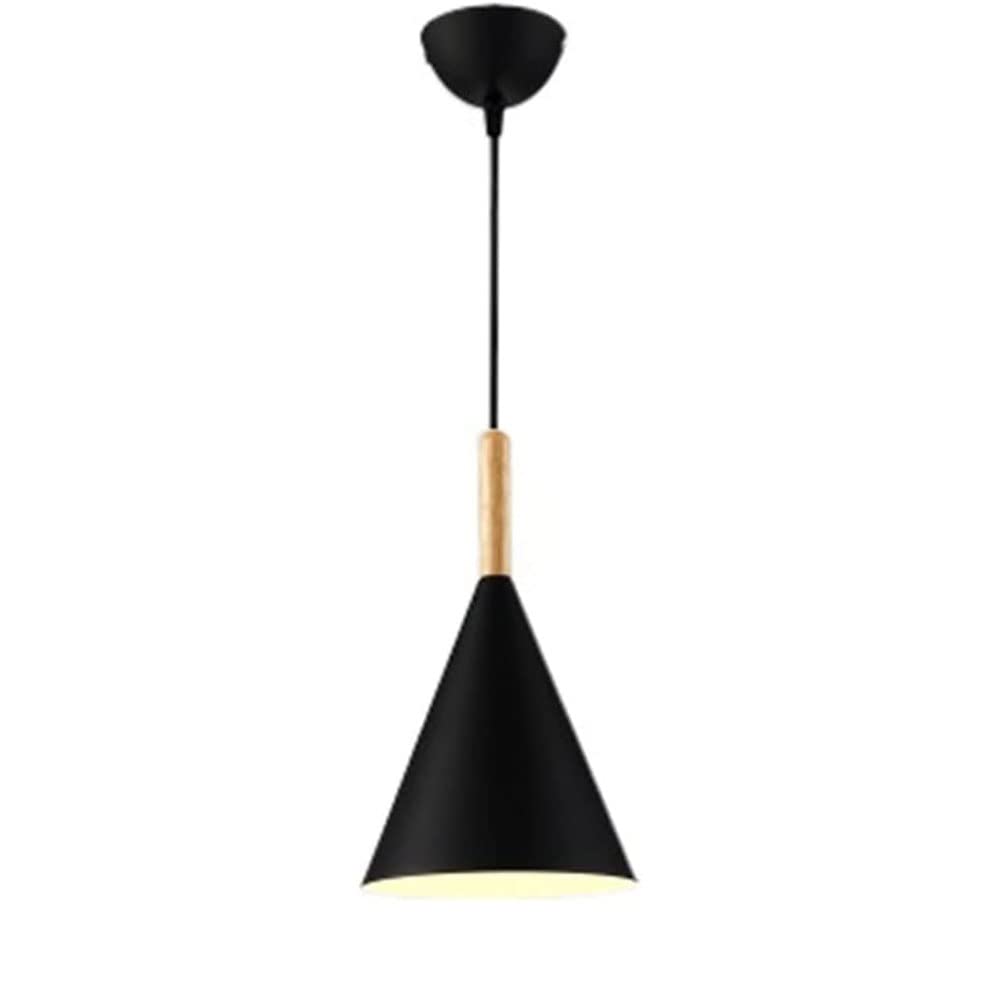 Lustre suspension de style industriel nordique coloré à base E27