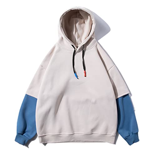Sweat à capuche pour homme coupe-vent et chaud en polaire Vogrtcc
