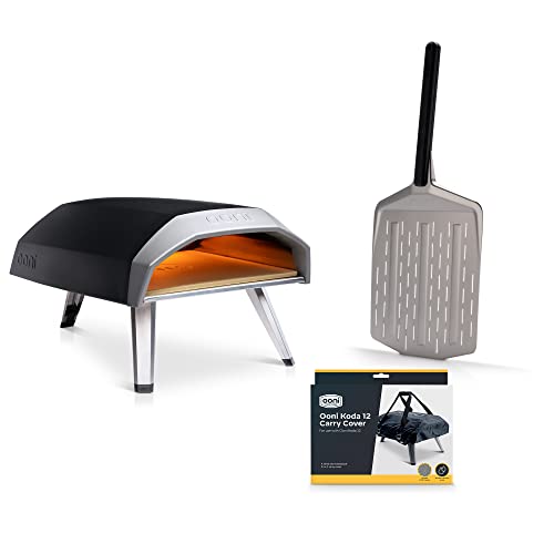 Ooni Koda 12 Portable Gas Pizza Oven - Pro Pizza Oven Bundle - 12...