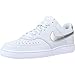 Produktbild Nike Damen Court Vision Low Next Nature Sneaker, Pure Platinum/METALLIC Silver-White, 38 EU