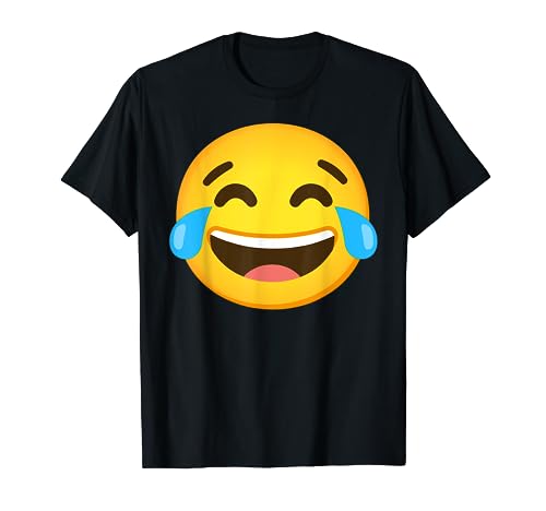 Emoticon Laughing Tears Face with Tears of Joy Gift T-Shirt