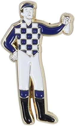 Derby Horse Racing Men's Suit Lapel Pin - Kentucky Bourbon Clothing Accessory - Mint Julep Gift - Party Dress Clothing Attire and Gifts