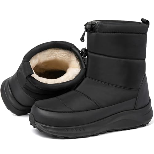 [MERPHINE] hu[c Xm[u[c Y fB[X h Xm[V[Y EC^[V[Y pC ~C N {A g  ~ y kC Snow Boots ubN 27.5 cm