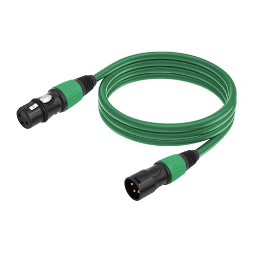 Cables de micrófono para eventos musicales pack de 5 conectores de altavoces y sonido 4