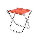 iplusmile Taburete Plegable Ligero para Camping y Pesca Silla Portátil Resistente sin Respaldo para Senderismo y Playa Colores Surtidos Color Aleatorio Color Aleatorio