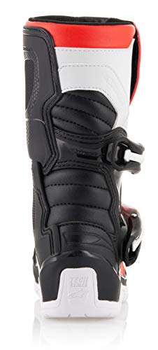Image of Alpinestars Tech 3S Kids MX Boots (Black /White /Red, 12)