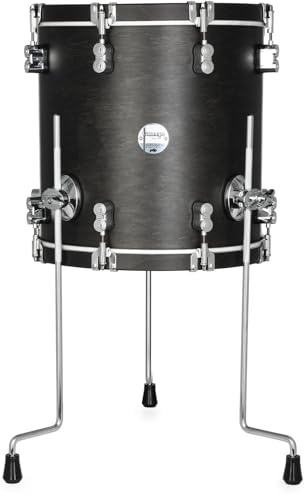 Pacific Drums & Percussion Add-Ons PDP Concept Classic, 14x14, Ebony Hoops Floor Tom (PDCC1414FTEE)