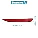 X AUTOHAUX Car Right Passenger Side Rear Bumper Reflective Strip for Chevrolet Equinox 2018 2019 2020 2021 2022 84306359