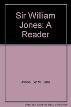 Hardcover Sir William Jones: A Reader Book