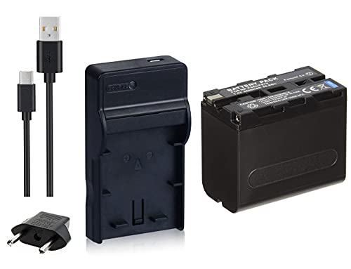 NinoLite 3_Zbg NP-F960 / NP-F970 ݊ obe[ +USB^ [d +COpvO A\j[ Sony Ή dc01npf960