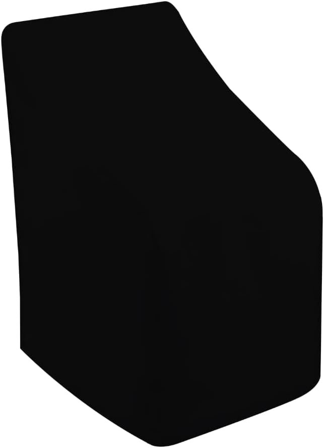 - KHOOBREZ Polyester Waterproof, Indoor And Outdoor Chair Cover Chc (Black)