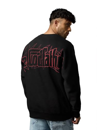 Sweat-shirt Le Parrain brodé noir, l'idée cadeau idéale pour homme et garçon