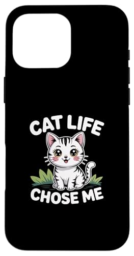 Cat Life Chose Me �X�}�z�P�[�X iPhone 16 Pro Max �p