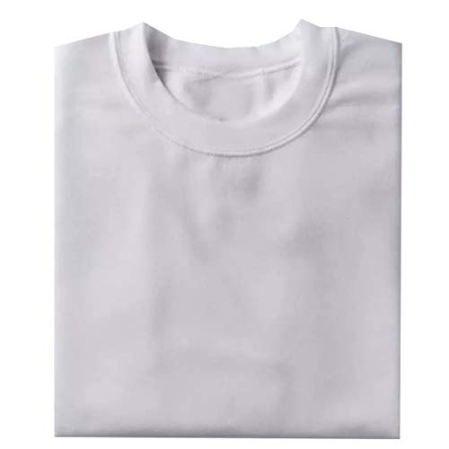 Image of Texfit Mens 100% Cotton Round Neck Tshirt Combo Pack of 2