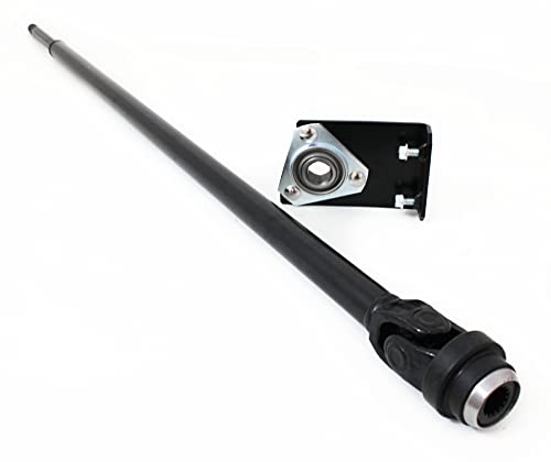 FLIP MFG. Front PTO Shaft Fits John Deere Rotary Broom and Snow Thrower 425 445 455 Replaces BM17330