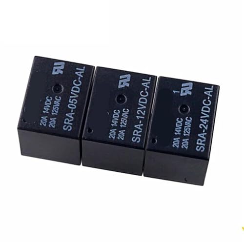Relais SRA-05VDC-AL 5V commutation stable 4 broches pour circuit imprimé