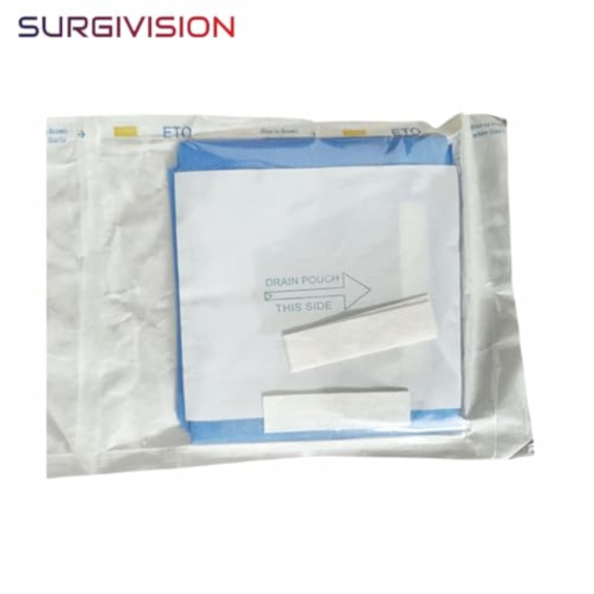 Disposable Sterile Eye Drape, 70 cm Surgical Drape, Pack of 10