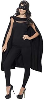 Smiffys - Unisex Umhang mit Augenmaske, One Size