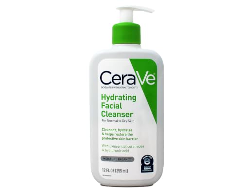 CeraVe Hydrating Facial Cleanser 12 oz (Pack of 8)