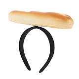 Garnitures de Sandwich : Conçu avec un accent sur le réalisme, le bandeau arbore des textures de tranche complexes et des éléments de garnitures de sandwich réalistes, capturant l'du fraîchement cuit avec une croûte dorée. Il stimule la créativité lors des ateliers culinaires, des célébrations thématiques ou des activités créatives, de manière transparente et engageante. Idéal pour les accessoires éducatifs et les fêtes thématiques, ce bandeau avec garnitures unique