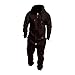 Mens Onesie Pajamas Shark Onesie Adult Womens Onesie Pajamas Onesie Men's Hooded Jumpsuit Zip Up One Piece Pajamas Playsuit Jogger Sweatsuit Overall Romper