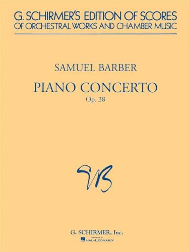 Samuel barber: piano concerto op. 38 (study score)