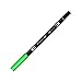 Produktbild Tombow ABT-245 Fasermaler Dual Brush Pen mit zwei Spitzen, sap green