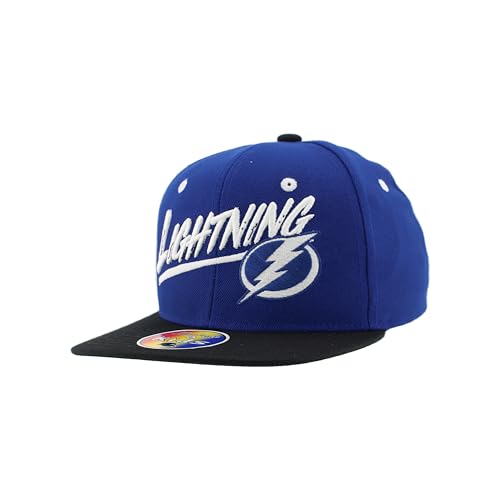 Tampa Bay Lightning NHL Officially Licensed Youth Adjustable Snapback Hat Flat Bill Z11