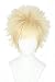 Topcosplay Anime Bakugou Cosplay Wig Short Blonde Afro Spike Wig Halloween Costume Synthetic Wigs