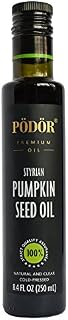 PÖDÖR Premium Styrian Pumpkin Seed Oil - 8.4 fl. Oz. - Cold-Pressed, 100%