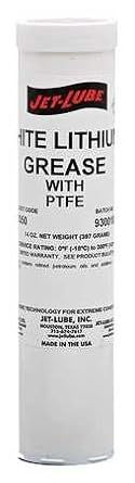 Jet-Lube White Lithium Grease 14 oz Cartridge