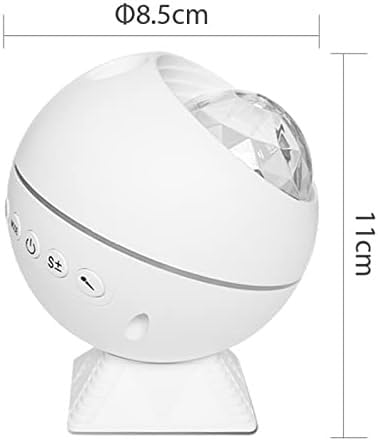GeRRiT Proyector Luces Estrella Cielo Luna Luces Océano Lámpara de proyección Dormitorio Luz nocturna Control remoto