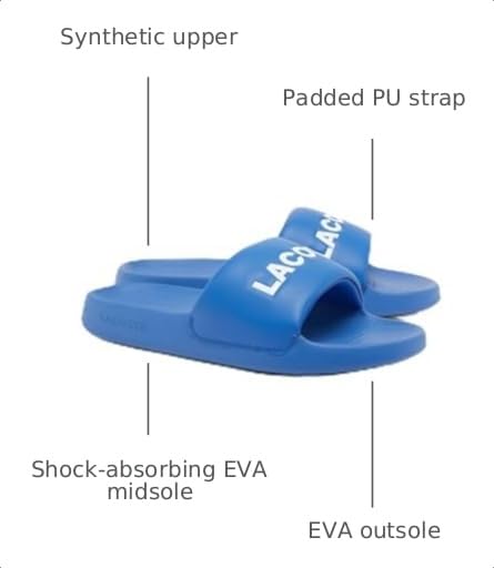 Image of Lacoste Men's Serve Slide 1.0 Sandals