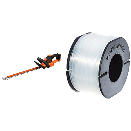 BLACK+DECKER Taille-Haies sans Fil 36V, Taille-Haies Electrique 55 cm avec Lame Asymétrique Double...