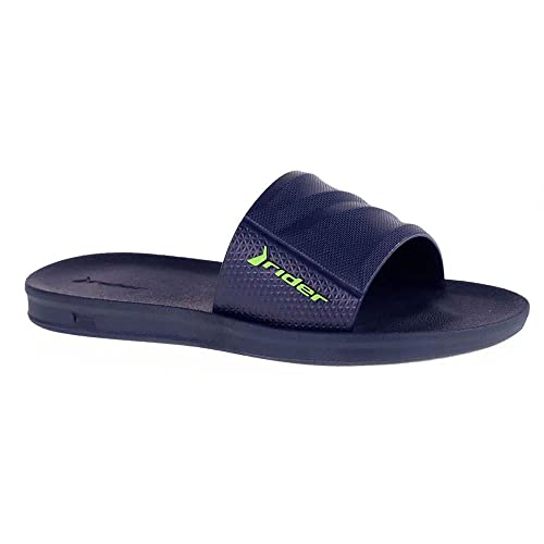 Chinelo Street Slide, Rider, Meninos, Azul, 31