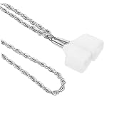 SHINEOFI Wireless Earphone Loss Chain Titanium Steel Magnetic Earbud Necklace for Sports Travel Active Lifestyle Use - Image 3