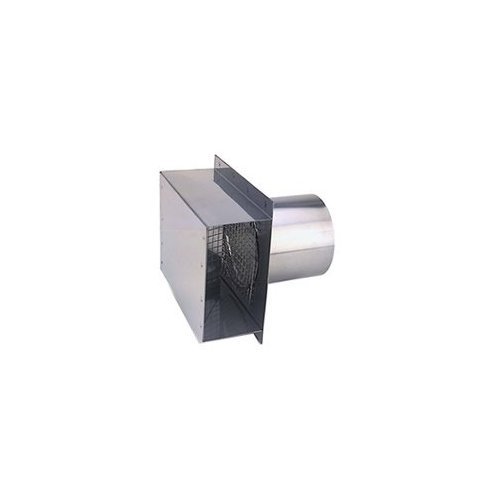 Z-Flex Z-Vent 4" Termination Box with 4" Sleeve Stainless Steel (2SVSRTF04)