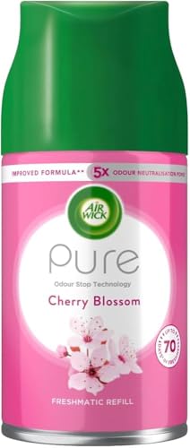 Image of Air Wick Freshmatic Refill Pure Spray, Cherry Blossom, 250ml
