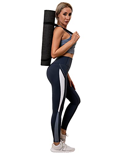 1a1a Leggings in Nylon a Vita Alta da Donna di