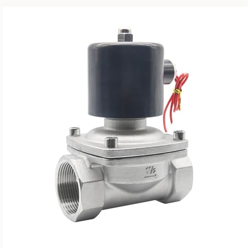 Électrovanne d'exception en acier inoxydable DN10 220V normalement fermée