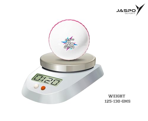 jaspo T-20 Ultra Cricket Ball (Pack of 3, White) - Image 5