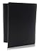 AG Wallets RFID Signal Blocking Genuine Leather Trifold Wallet for Men (Black)