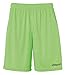 uhlsport Center Basic Shorts, Pantaloncini da Bambino, Verde Flash, 140