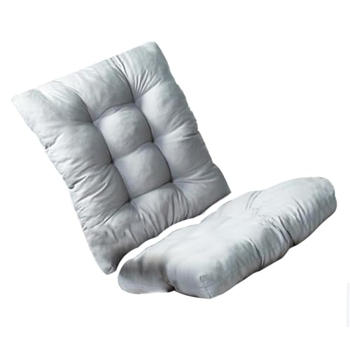 Canapé Coussin Siège Remplacement Extérieur | Ensemble 2 Pièces pour Chaise à Bascule - 2