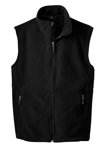 Port Authority Value Fleece Vest. F219, Black, L4
