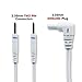 Discount TENS - Lead Wires, 2mm Pin Connectors - 2.35mm Safety-Plug - Pack of 2