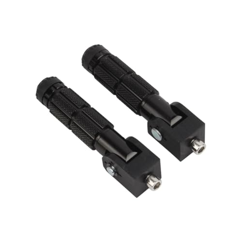 Repose-Pieds Moto CNC M8 Réglables | Solution Anti-Glisse et Pliable pour Moto