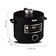 Tefal CY7548 Turbo Cuisine Multikocher, 1000, Kunststoff, 4.8 liters, Schwarz