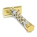 The Goodfellas’ Smile Valynor Double Edge Safety Razor – CNC Machined Brass Head & Brass/Aluminum Handle – 0.8mm Neutral Gap for Smooth, Close & Comfortable Shaves – Artisan Crafted in Italy